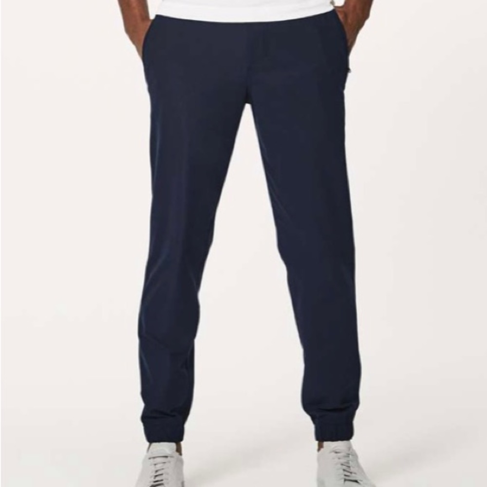 RARE Lululemon Warpcity Joggers Navy Blue